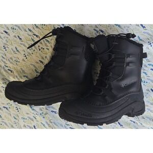 Columbia Women's Black Snow Boots Waterproof Insulated Winter Warm Size 6